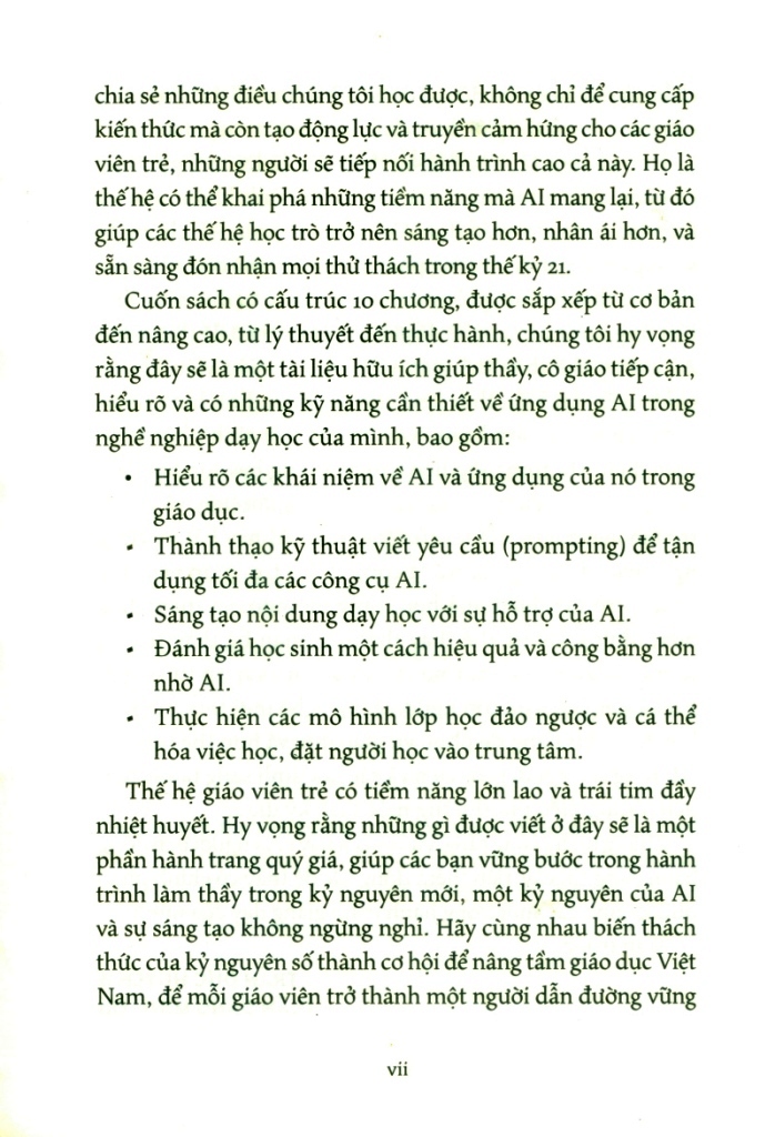NGHỀ THẦY VÀ TRÍ TUỆ NHÂN TẠO